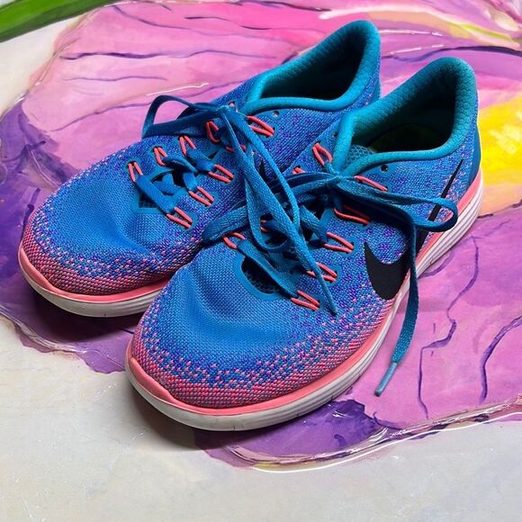 Nike Free RN Distance running shoes size 8.5 - Picture 6 of 9